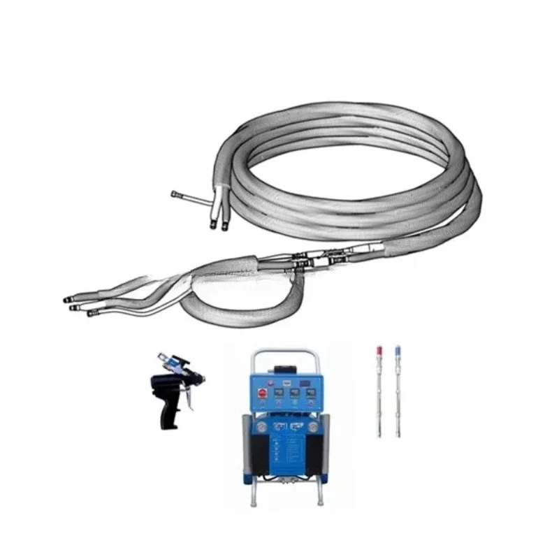 Polyurethane thermal insulation spraying equipment explosion-proof heating tube, convenient, practical and durable