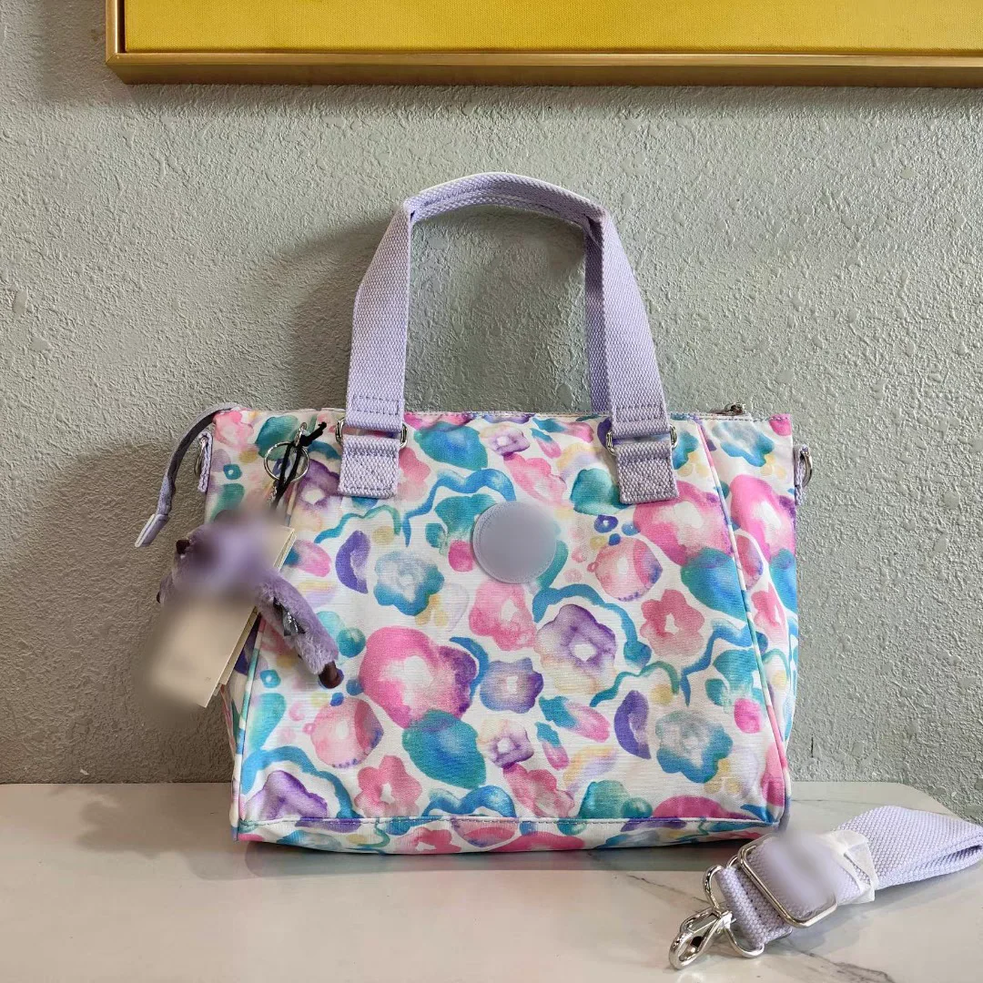 

2025 New Classic Nylon Crossbody Bag Medium Small op Bag Women's Handbag Versatile Briti Sle Floral Print Casual Bag
