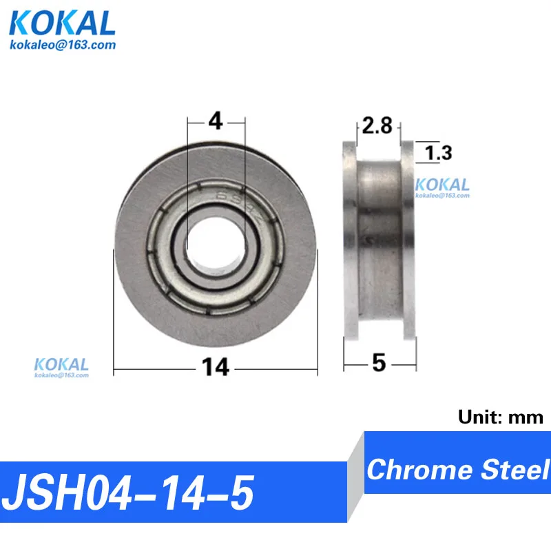 high loading T type h GROOVE U Groove ball bearing wheel pulley guide wire ball Assembly line roller wheel H TYPE FITTINGS BEAR