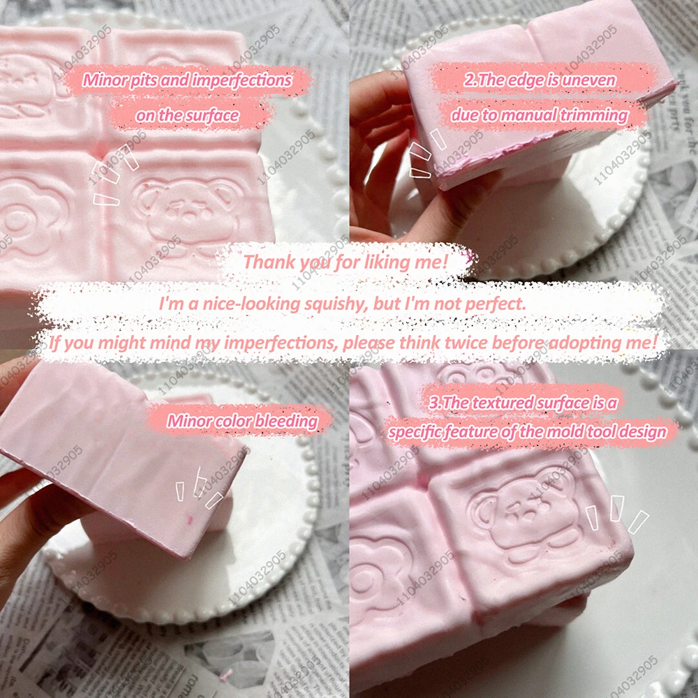 رطبة الفراولة الحليب كعكة بالشيكولاتة الخبز اسفنجي اللعب بطيئة ارتفاع تململ لعبة الحسية لتخفيف التوتر الضغط للأطفال البالغين #4