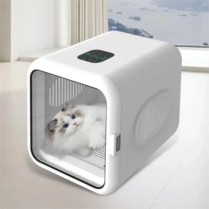 Dropshipping caja de secado para mascotas secador de pelo automático máquina de soplado de pelo de gato secador de pelo inteligente para perros de gran capacidad fabricación de mascotas