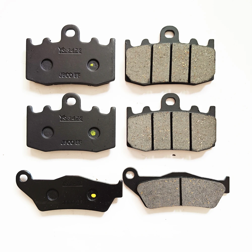 Motorcycle Front Rear Brake Pads For BMW K1200GT 2002-2008 K1300GT Touring 2009-2015 K 1200 1300 GT