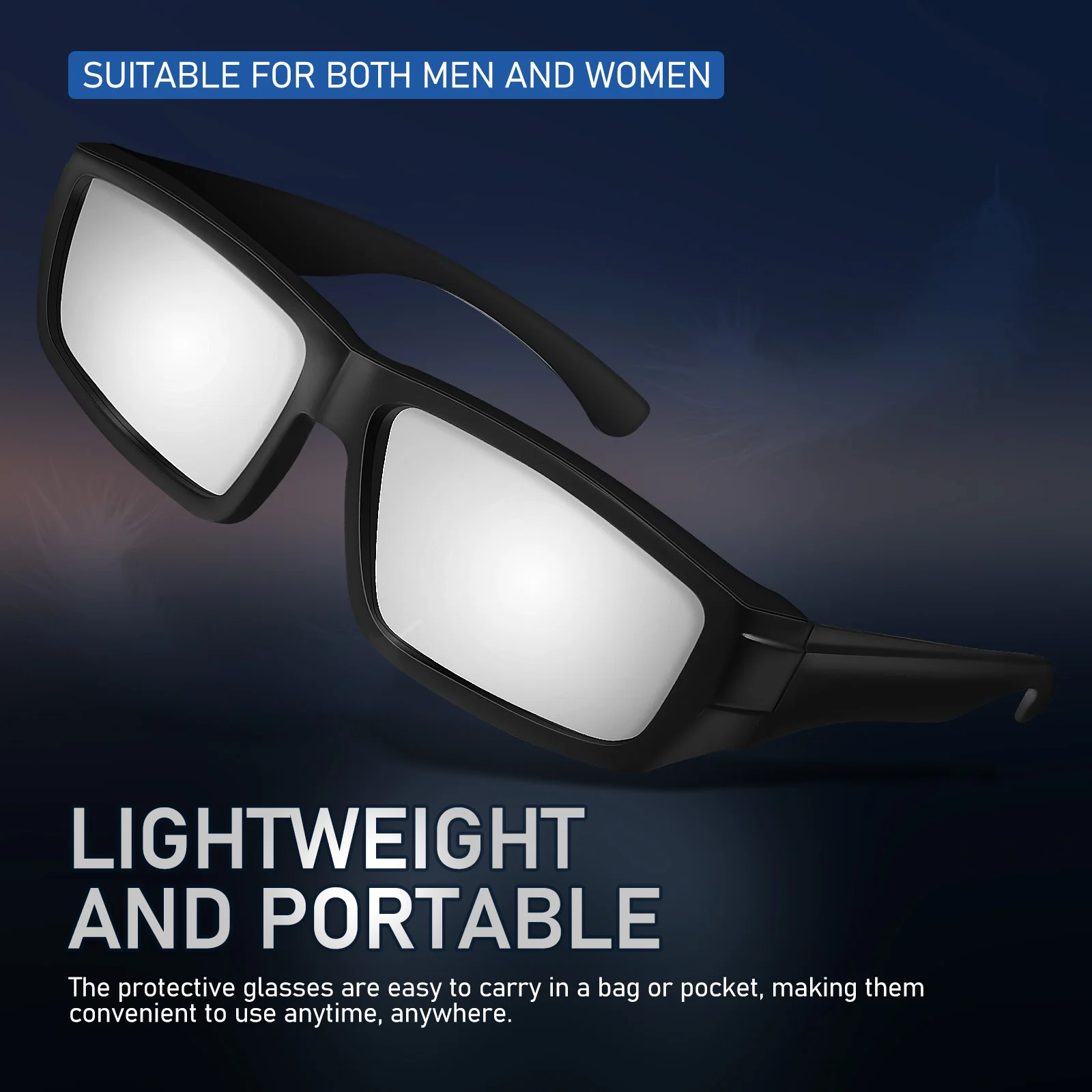 3 шт., защитные очки, солнцезащитные очки, очки с УФ-светом, защитные очки для сварки для мужчин, регулируемые