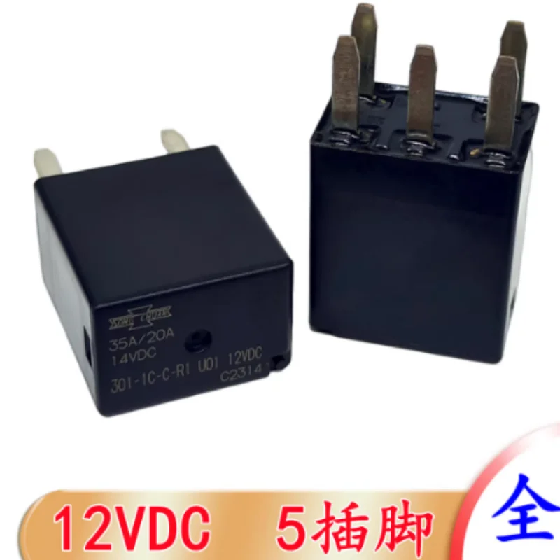 New 301-1C-C-R1 U01 12VDC High-power Automotive Relay with 35A Capacity