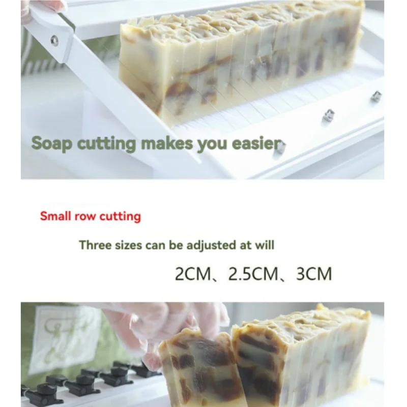 Herramienta de corte de jabón hecha a mano especialmente diseñada para máquina cortadora de jabón casera con línea de corte y jabón