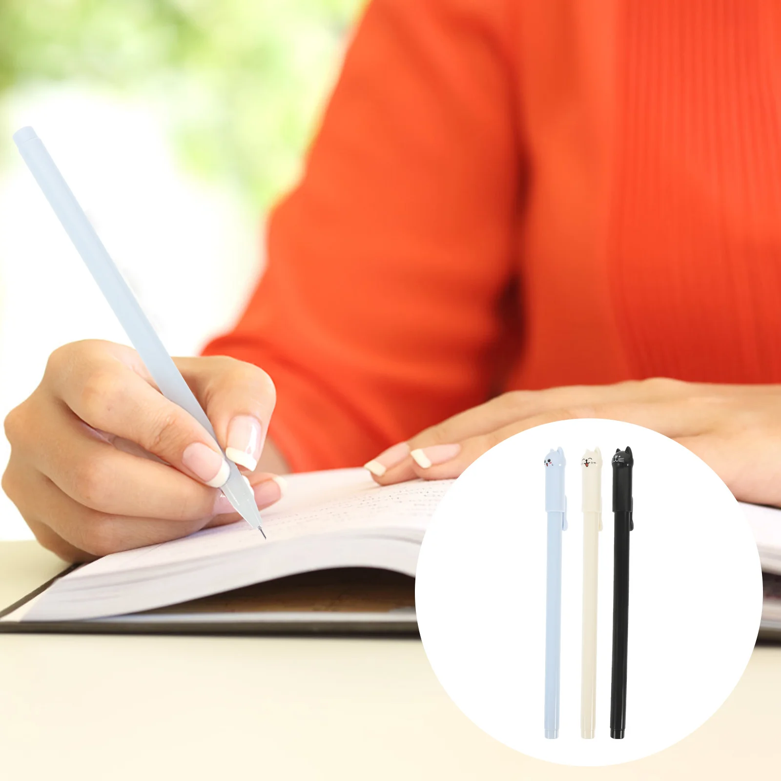 

12 шт. гелевая ручка с изображением кота, креативный дизайн с животными, гладкие ручки для письма, идеально подходящие для школы, офиса, студенческого подарка, милая гелевая ручка с чернилами, оптом