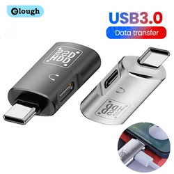 Elough USB 3.0 Adapter OTG Type C Male to USB Female Adaptador For iPhone 15 Pro Laptop USB Flash Drive Headphone Fast Converter