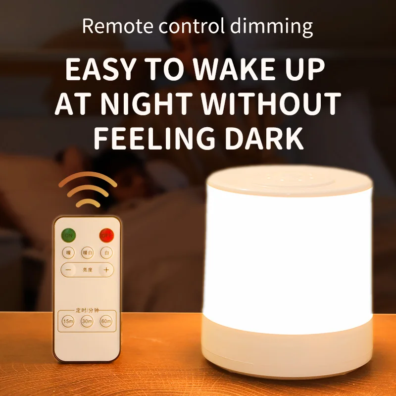 Xiaomi Night Light Led Touch Sensor Light Stepless Dimmable Beside Lamp USB Charging Table Lamp Baby Night Lamp for The Bedroom