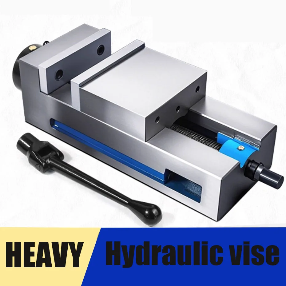 Hydraulic heavy-duty flat pliers with smooth surface integrated equal height milling machine CNC hydraulic tiger pliers