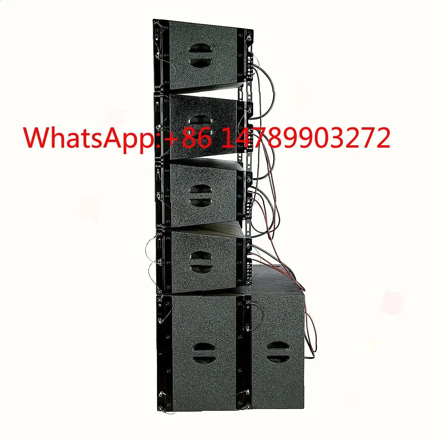 

Remote Control DSP Line Array Speaker 600W Power Dual 10 Inch Unit for Stage Use