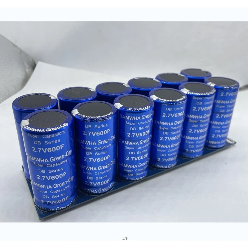 Professional Double Row Super Farad Capacitor 32V 50F for Automotive Rectifier