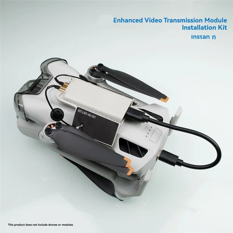 【Artículos de vente chaude】 Accessoires de drone : kit d'installation de module 4G avec jeu d'antenne pour DJI Mini 4 Pro