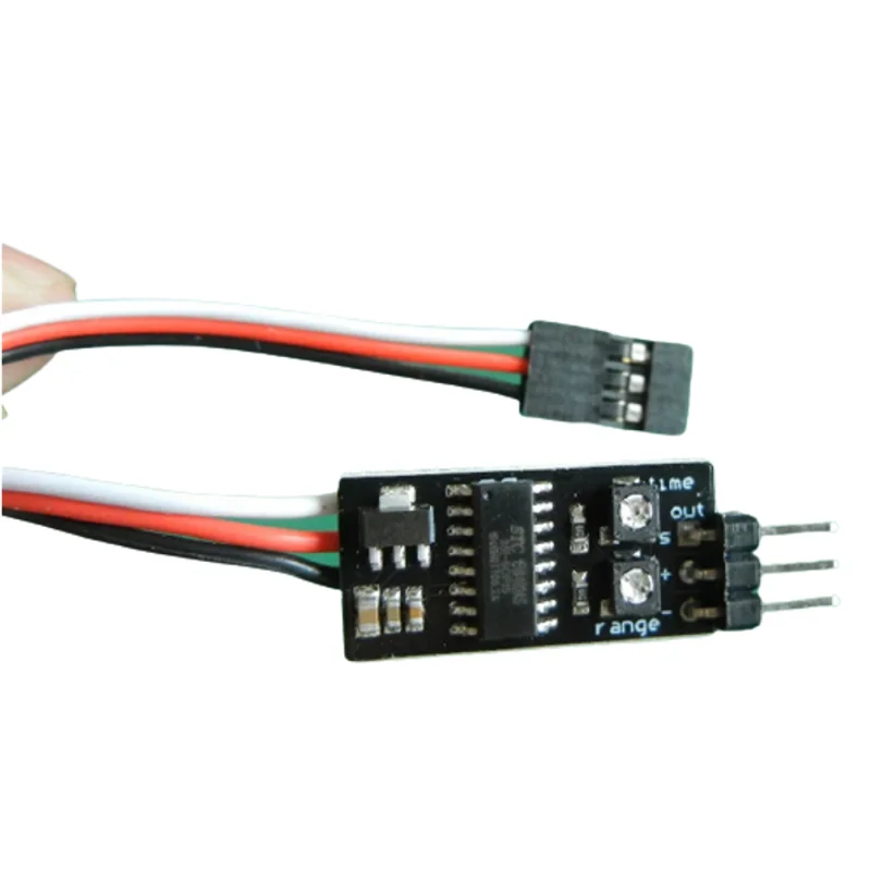 Plug-and-Play Servo Converter, for RC Model Servo Signal Reversing & Movement Tuning