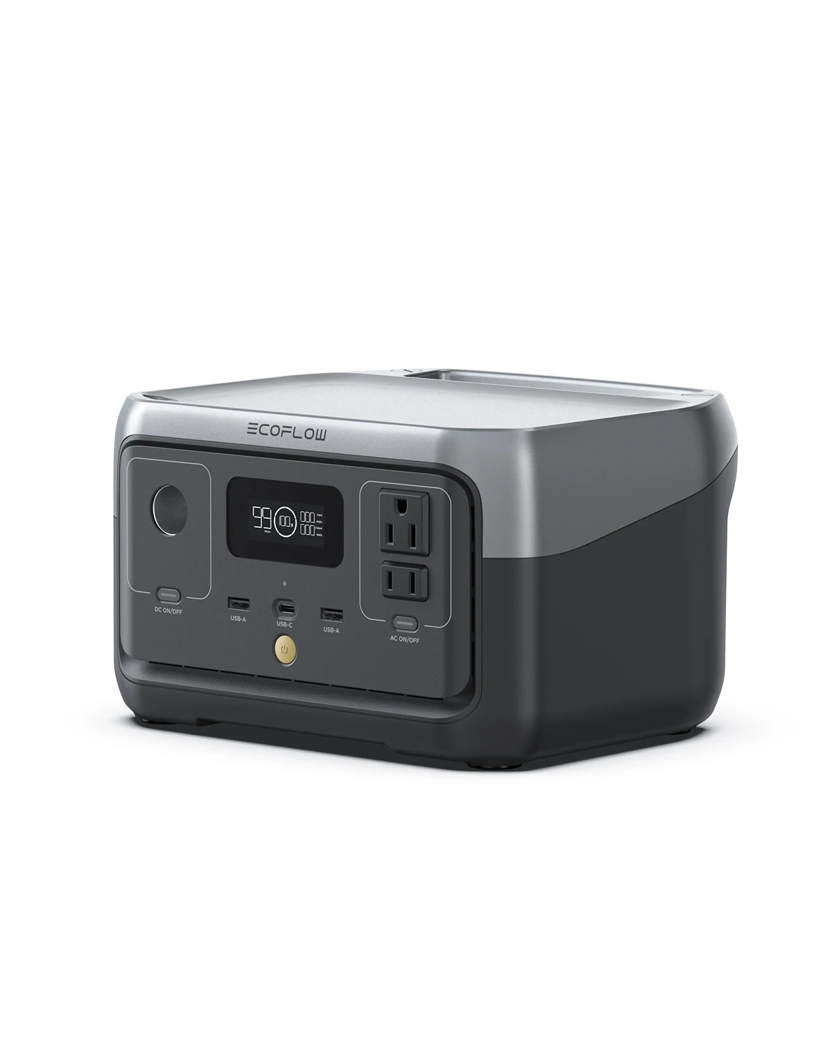 ECOFLOW RIVER 2 power station lifepo4 portable power station 1500w emergency solar generator256Wh LiFePO4 Battery