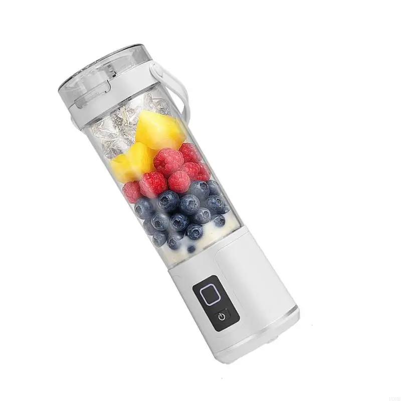 50W 휴대용 블렌더 충전식 휴대용 블렌더 컵 과즙기 과일 믹서 600ml