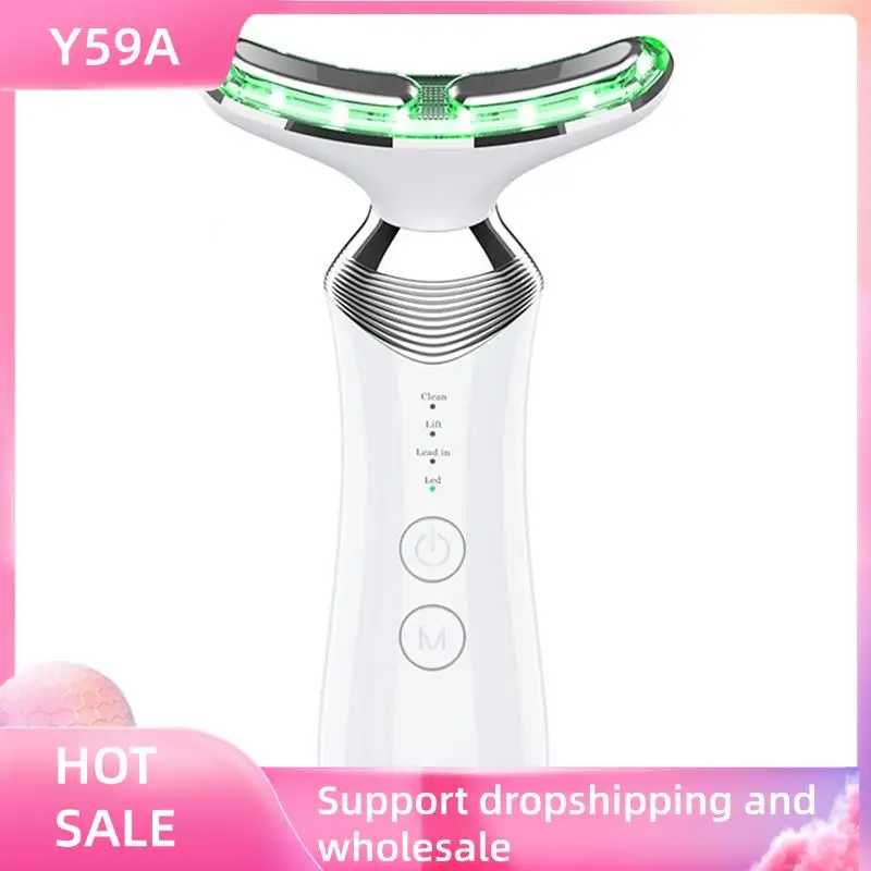 Y59A Cervical Neck Massager Multi-Function Beauty Device For Neck Spine Relaxation Nasolabial Fold Improvement Removal