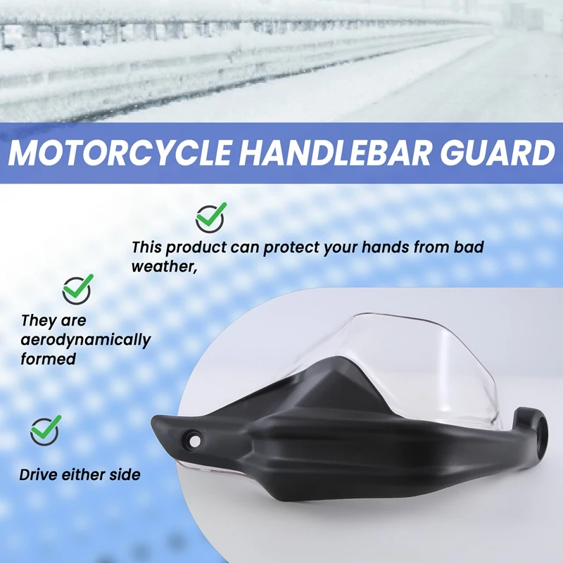 

M0t-rMotorcycle Accessories Handguard for Honda NX400 NX 400 NX500 NX 500 Hand Guard Protector Windshield