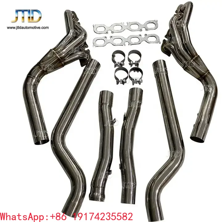 

304 Stainless Steel Exhaust.Header Manifold for BENZ W204 C63 Polished Surface Customized OE No Fit for C Class Car Model