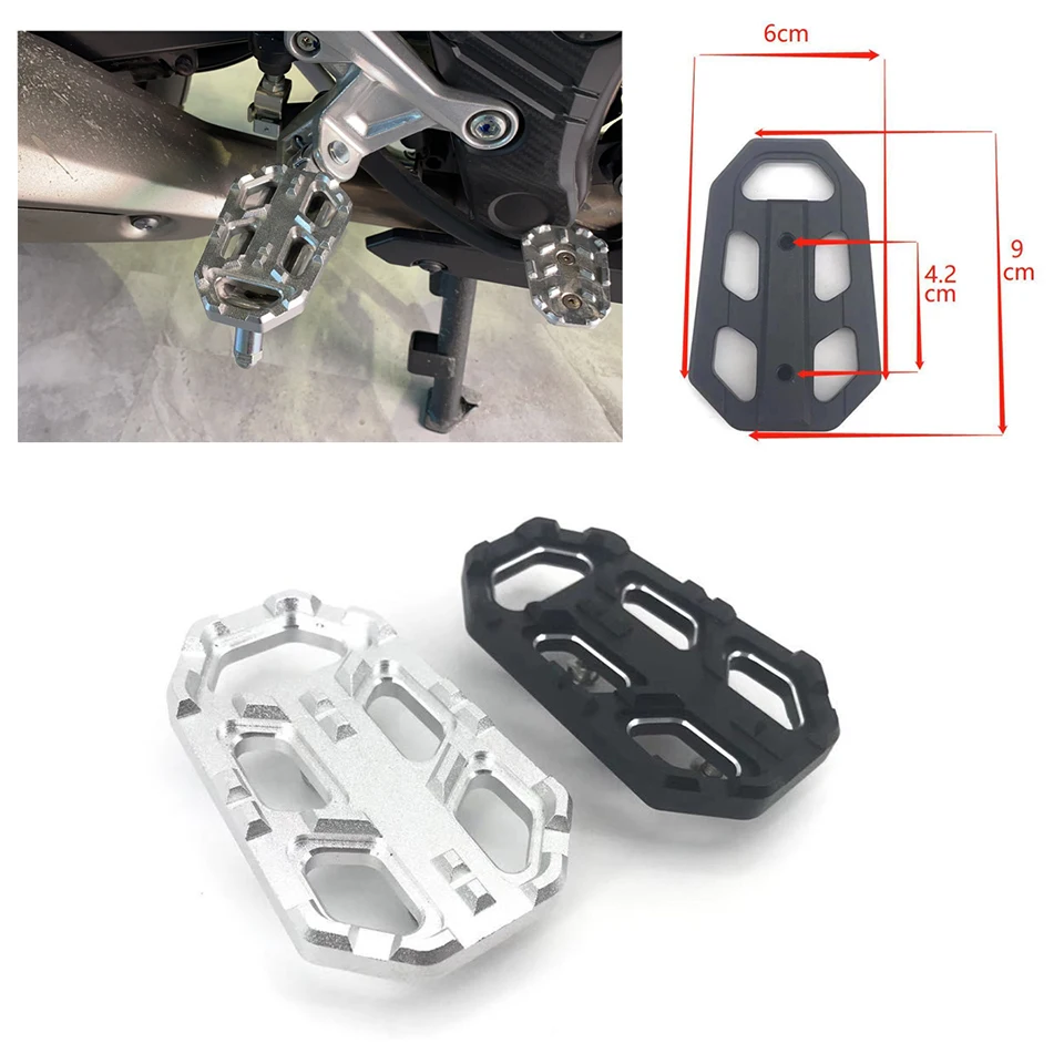 

Fits for HONDA CB300R CB300F CB 300R 300F ABS 2019-2022 Motorcycle Front FootPegs Pedal Extension Pad Foot Rest Enlarged Plate