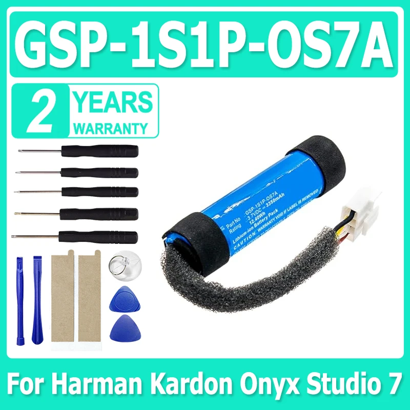 

New Wireless Bluetooth Speaker GSP-1S1P-OS7A 3250mAh Replacement Battery For Harman Kardon Onyx Studio 7 Battery + tools