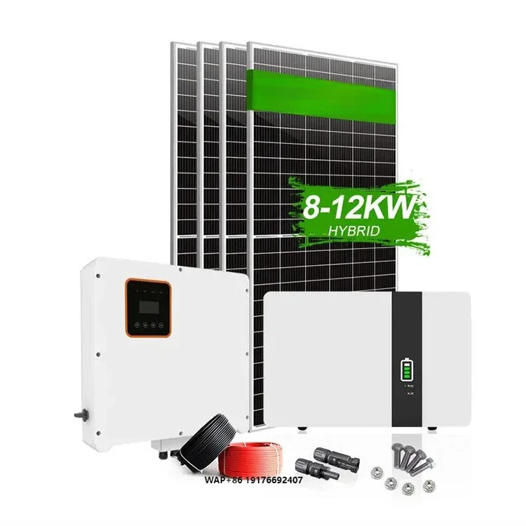 Complete Set Photovoltaic 230V 10Kw 15Kw 20Kw Battery PV Hybrid Off Grid Power Solar Energy Storage System for Business