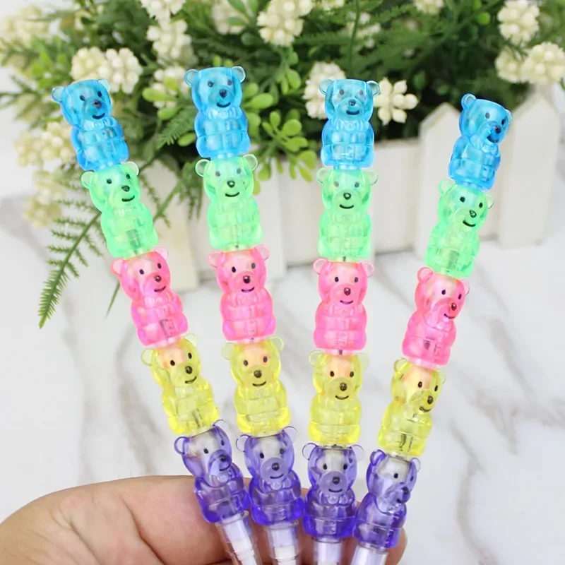 Non-sharpening Replaceable Cute Pencils Pen Cap Students Writing Pen Stationery Pencil for Kids Gift School Office Supplies