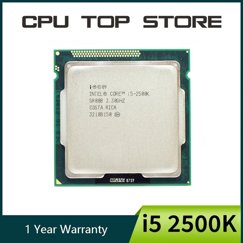 Intel Core i5 2500K 3.3GHz Quad-Core cpu processor LGA 1155