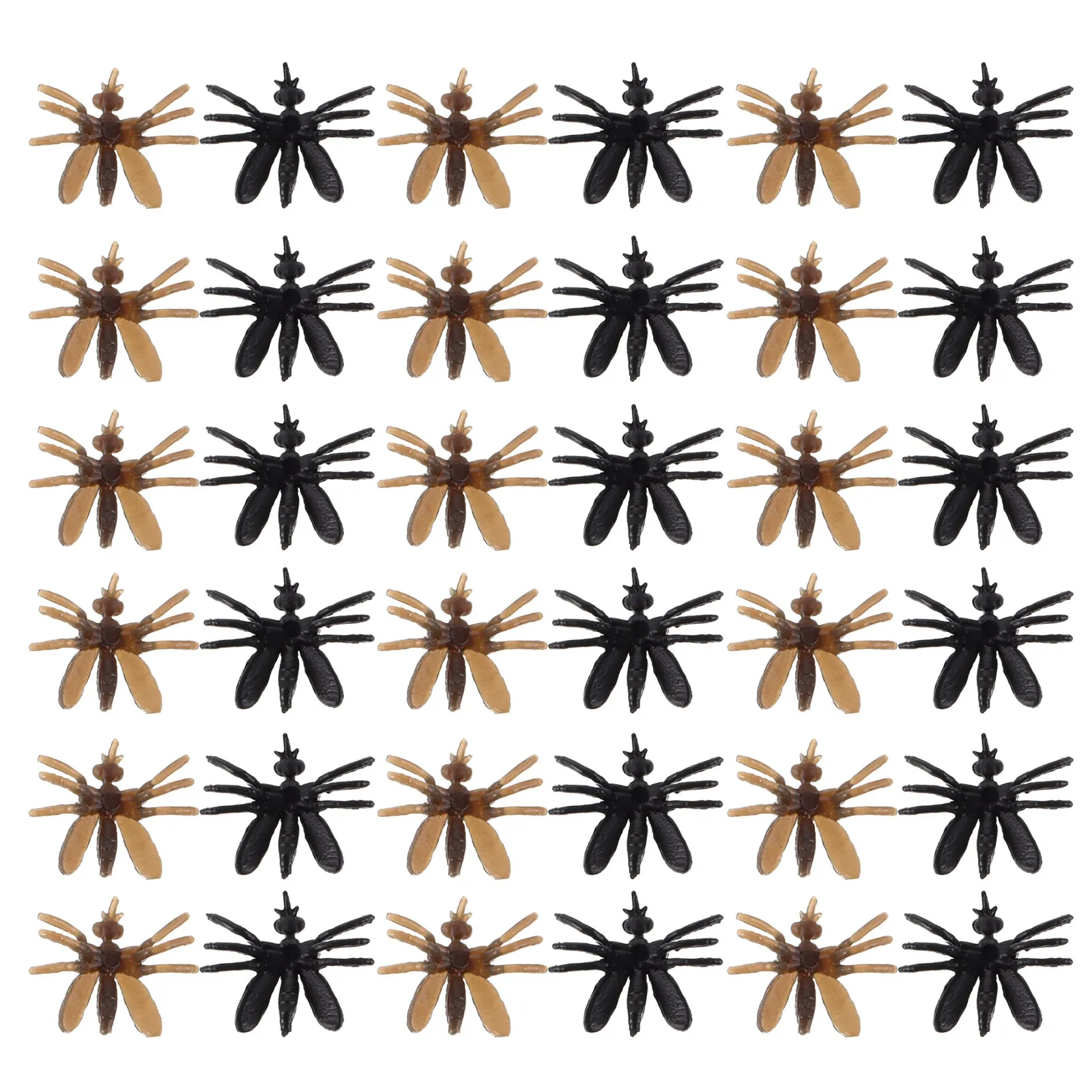 200Pcs Mosquito Animal Mini Figures Realistic Prank Props Kids Educational Party Collectibles Mini Animals Figures