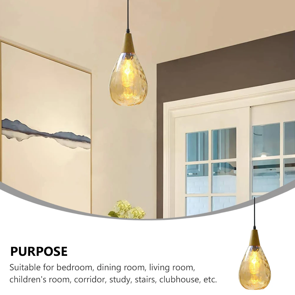 

Unique Design Glass Pendant Lamp Simple Suspension Light for Living Room Corridor Study Glass Pendant Light Suspension Lamp