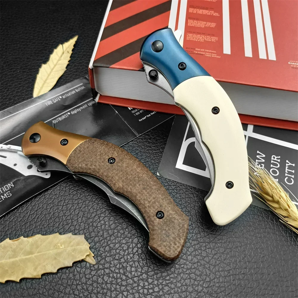 طقوس 7465 زعنفة مساعدة سكين للفرد الدفاع عن النفس الصيد التكتيكية العسكرية بقاء الصيد السكاكين مع شفرة 8Cr13Mov #5