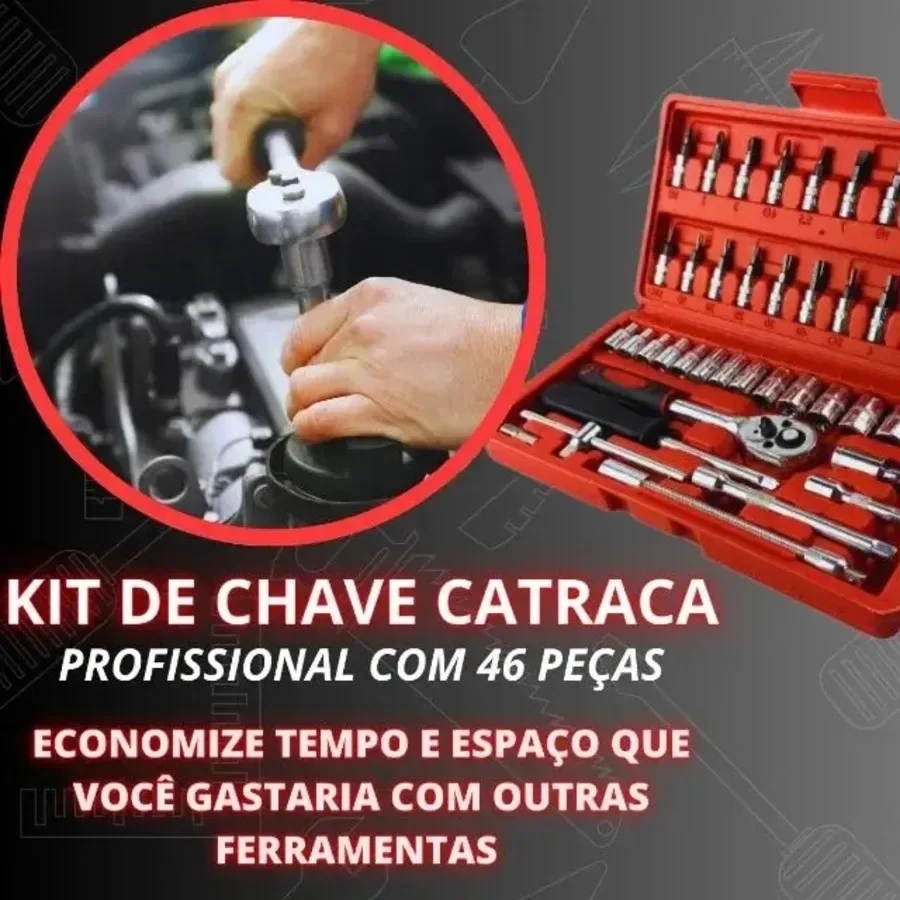 Imagem -04 - Tool Case Kit com Socket Grupo Incluindo Cor Turnstile e Case em Aço Crv Transporte Preciso para Todos