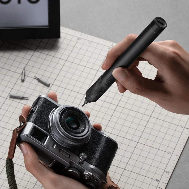 مفك براغي كهربائي محمول من شاومي-ميجيا ، طقم دقيق ، مثقاب مفك مغناطيسي ، عزم دوران تروس 2 ، 400 + برغي ، قطعة ، أداة إصلاح الهاتف