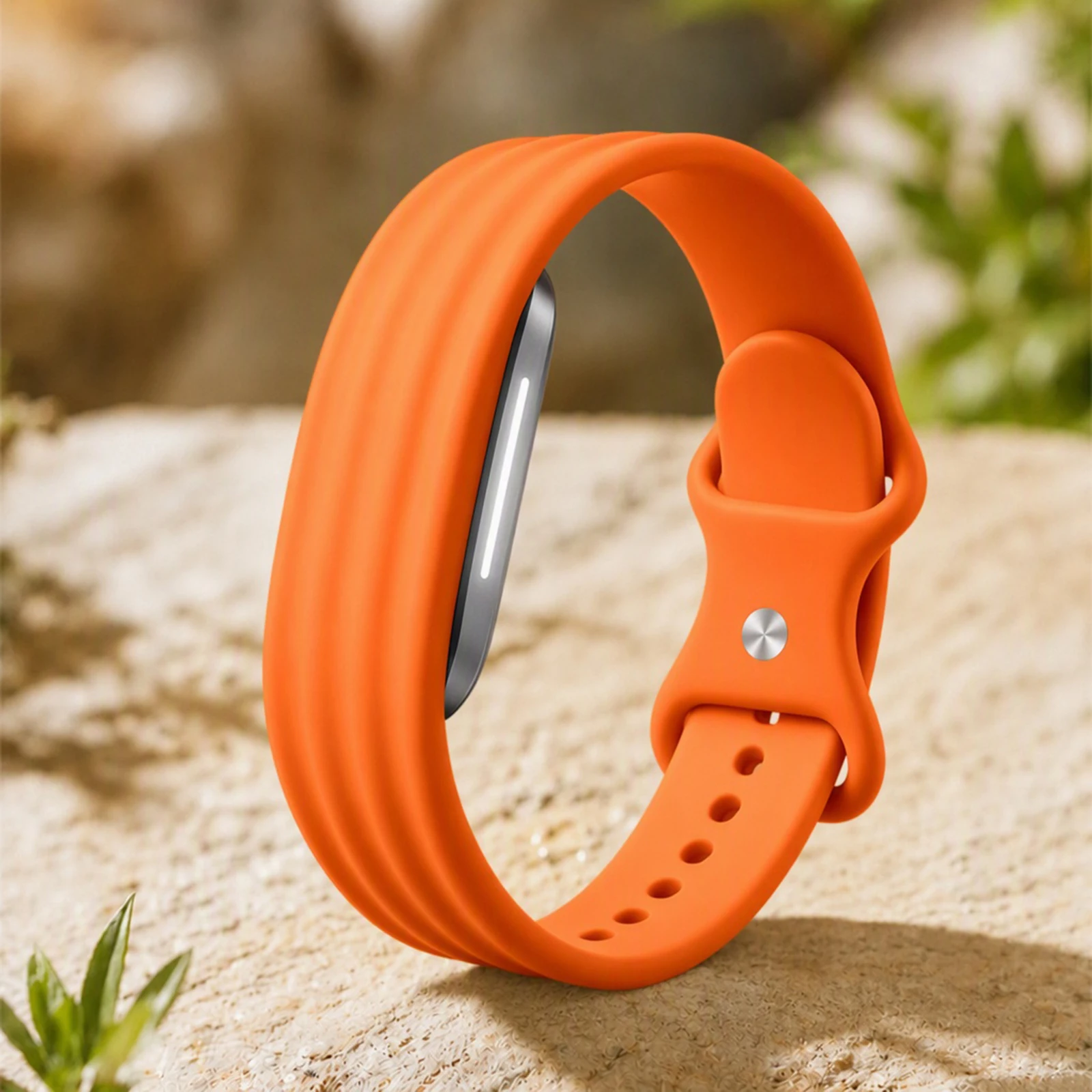Versatile Band for Hume Band 2.0 Silicone Sport Replacement Slim Sweat-Proof Multi-Hole Adjustable Fit