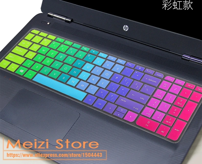 For HP 250 G5 Pavilion 15 ENVY 15 2016 2017 15.6 inch Laptop Computer Silicone laptop Notebook keyboard cover protector