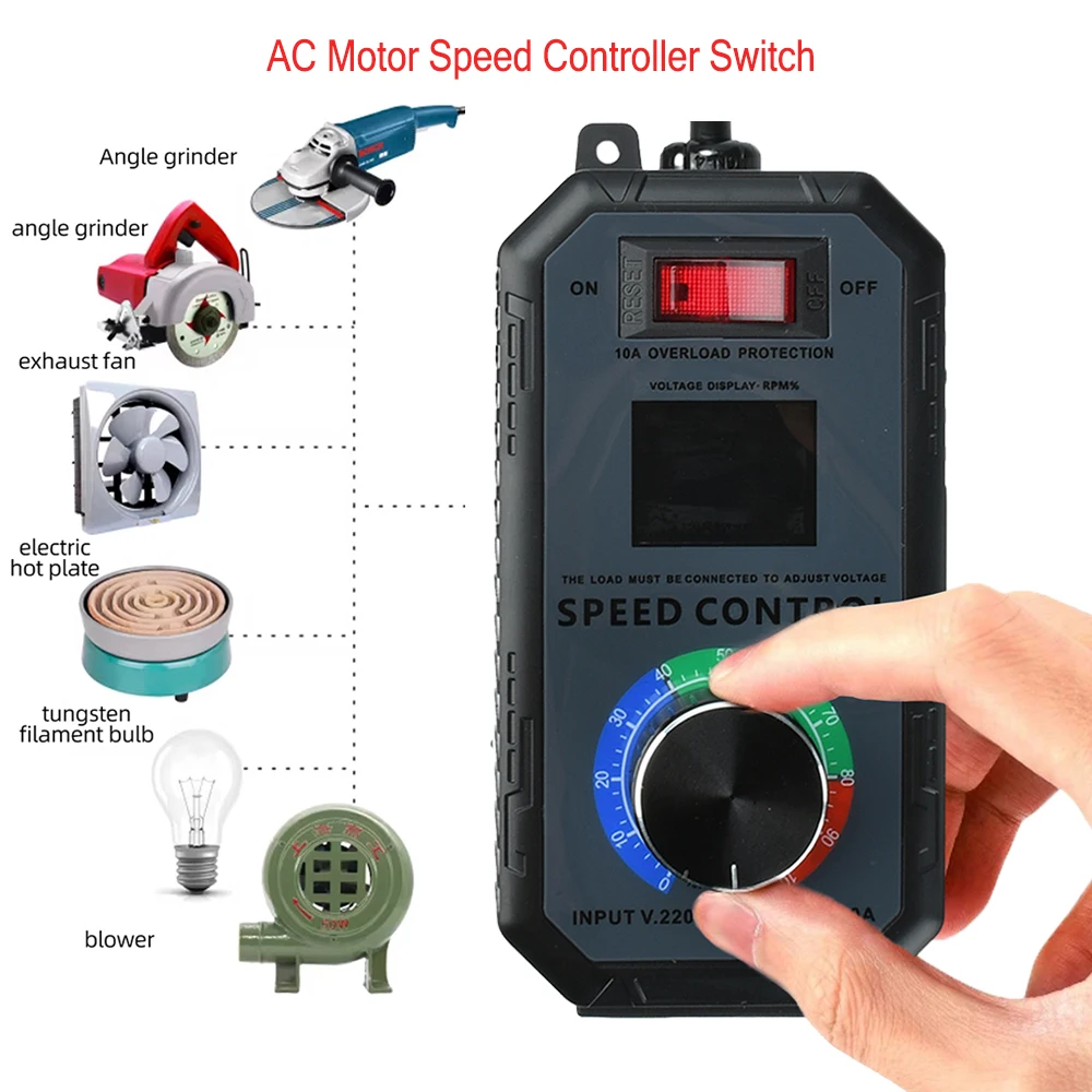 Angle Grinder Governor Speed Controller Switch Hand Drill Polish Fan Stepless Electric Drill Polish Stepless Speed Regulation