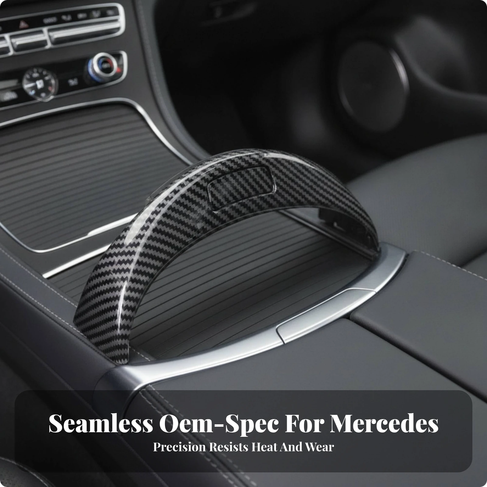 Armrest Box Switch Trim Piece OEM-Style Center Console Armrest Button Cover Decorative Anti-Scratch for Car Owners