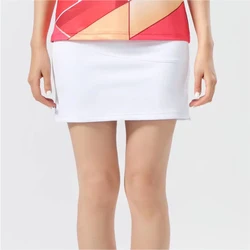 Sports Tennis 2 In 1 yoga Skorts Fitness Short Skirt Badminton breathable Quick drying Women girl Sport reflective Tennis Skirt