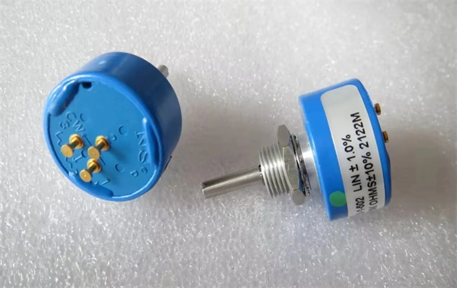 Original new 100% 6637S-1-502 gold-plated foot 360-degree conductive plastic potentiometer 5K handle length 22MM (SWITCH)