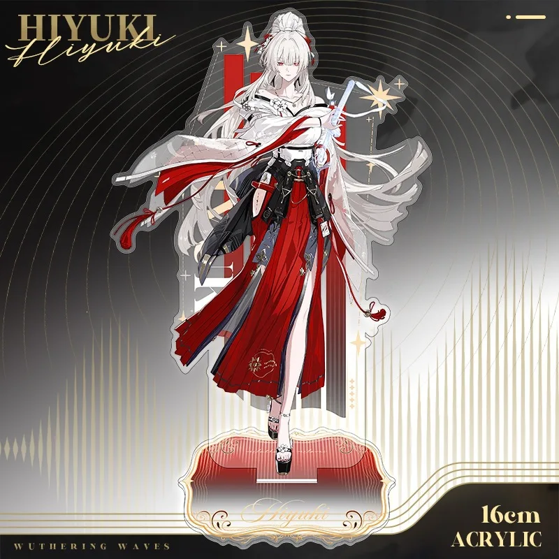 Mingchao Game Merchandise New Mezzanine Stand Card Dania Feixue Lucy Stand Painting Series Peripheral Acrylic Ornament