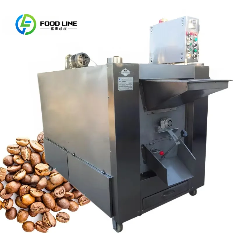 Custom Square Drum Tumble Roaster Heavy Duty Electric Baking Machine for Peanut Coffee Bean Bulk Inquiry Get Offer
