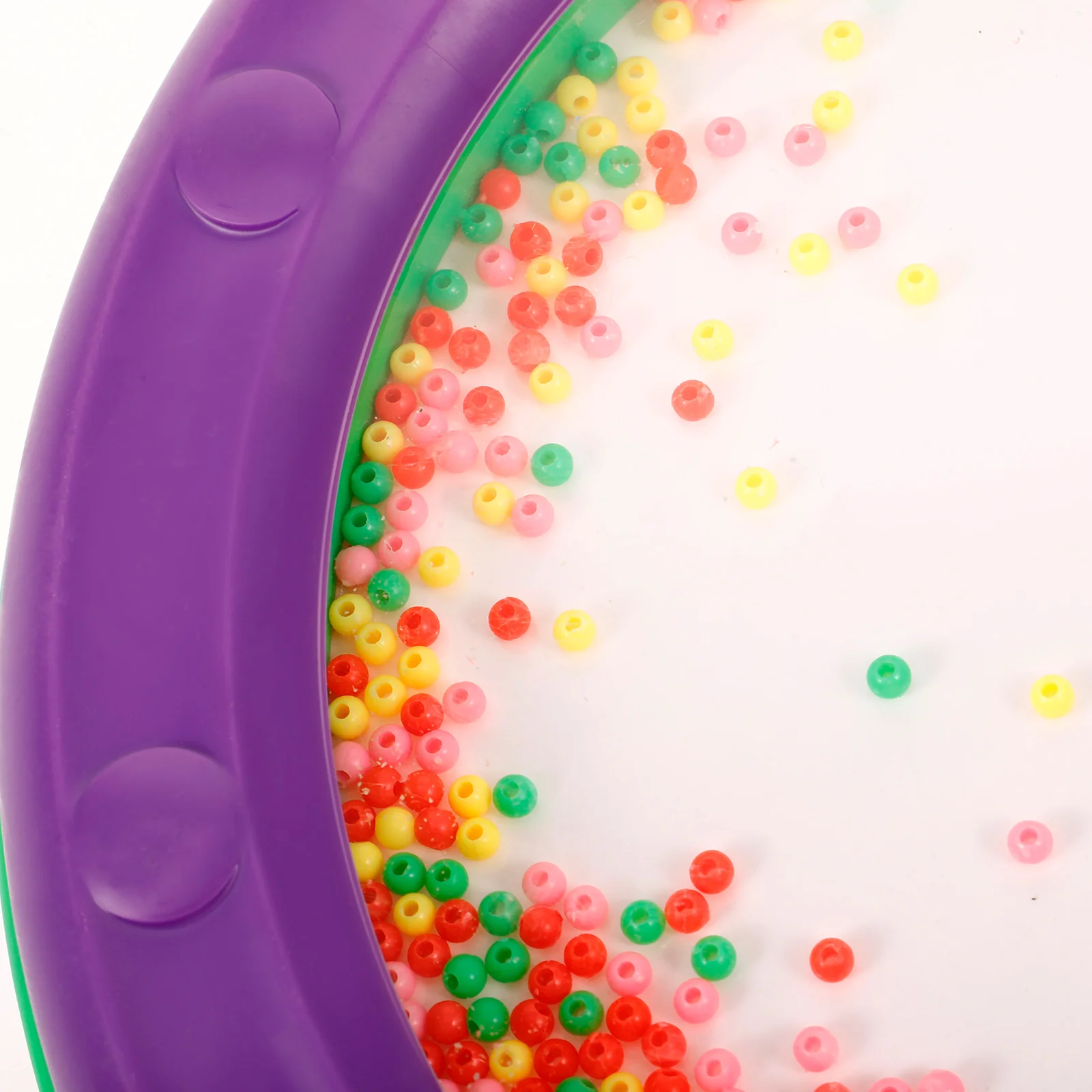 

Ocean Drum Wave Bead Drum Durable Plastic Gentle Sea Sound Musical Instrument for Hand Percussion Fun Learning