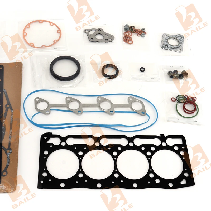 For Kubota V1505 Full Gasket Kit Set Engine Overhaul Rebuild Kit