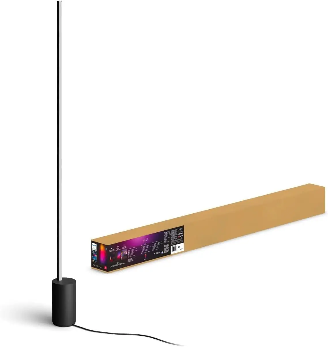 

gradient floor lamp