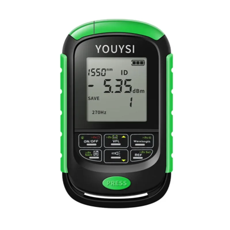 

2025 hot sale 4 in 1 lithium battery optical power meter visual fault locator network cable test fiber tester 5km 15km 30km VFL