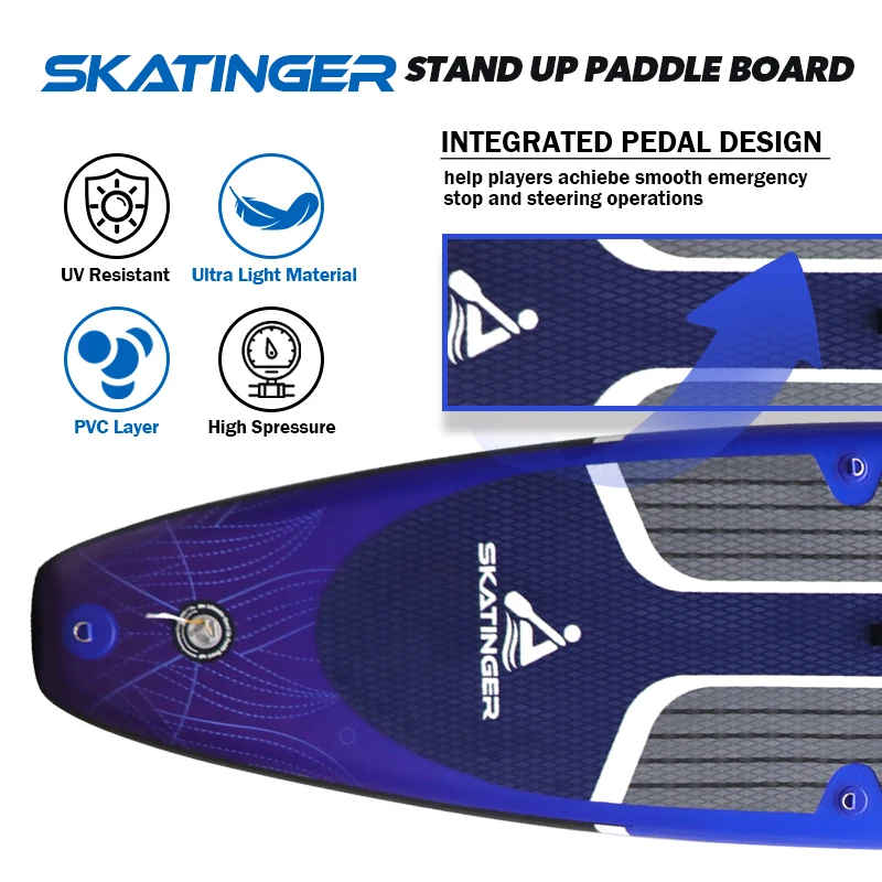 skatinger fully custom paddle board inflatable beginner factory supplied sup boards with carry bag