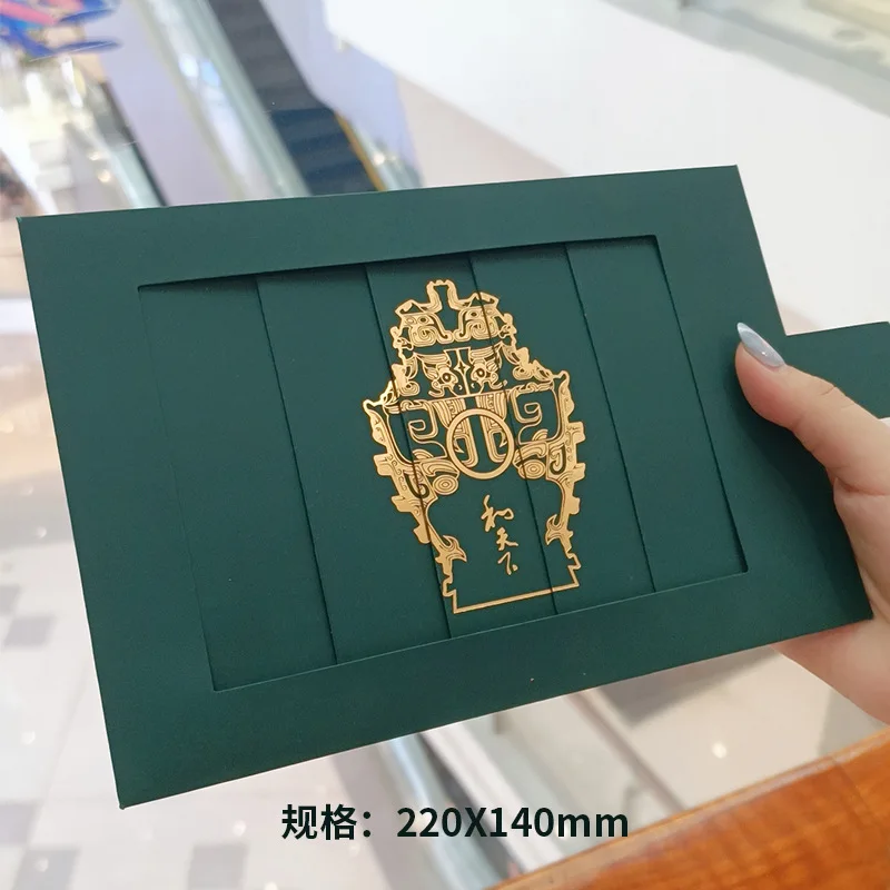 Customized Pull-out Invitation Cards Quality Specialty Paper Postcards Custom Business Invitations Card Heads Cards Sma