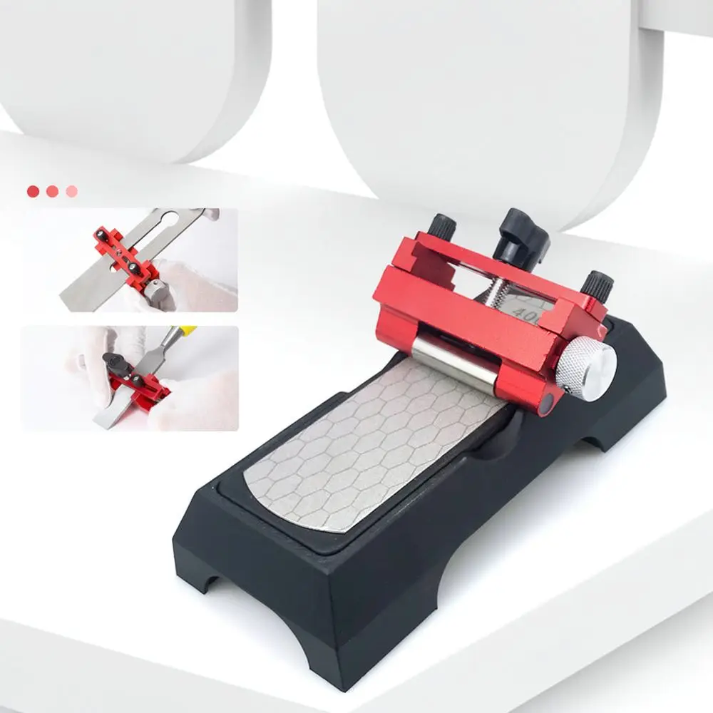 Fixed Angle Sharpening System Diamond Whetstone Tool Professional Kitchen Grinder For Effortless Blade Edge Honing