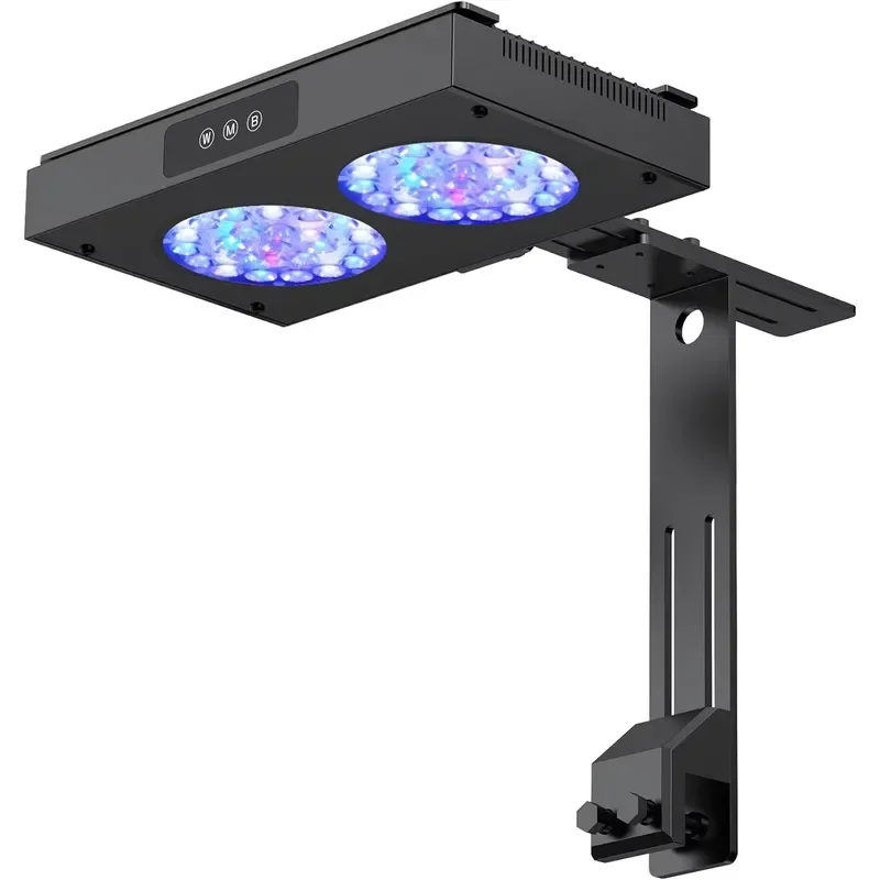 100W Dimmable Full Spectrum LED Aquarium Light for Saltwater Reef Coral Fish Tank Marine Lighting