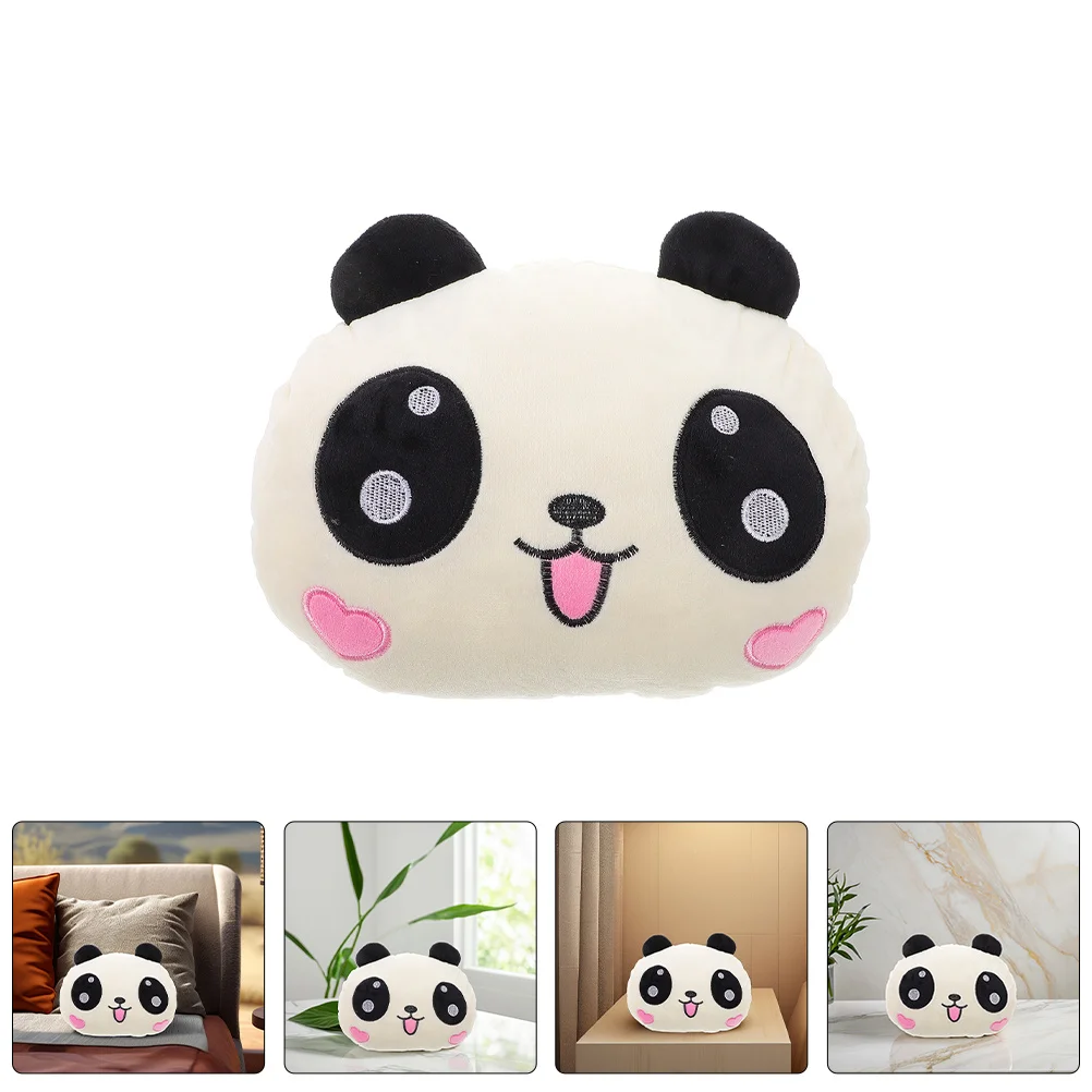 

2Pcs Car Headrest Pillow Cute Animal Design Comfortable Neck Rest for Driving Travel Home Office Seats Soft Car Pillow