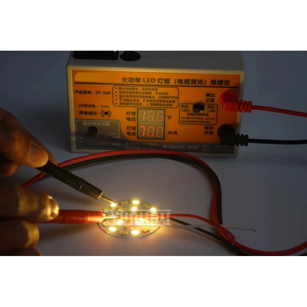 Detect The Backlight Tester High Power LED Light Board LCD TV Backlight Repair Instrument CF-300 Digital Voltage Measuring Tools